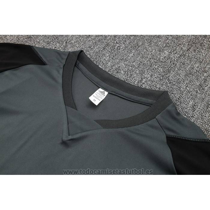 Chandal del Real Madrid Manga Corta 2023-2024 Verde - Pantalon Corto